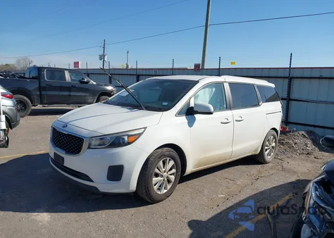 2015 Kia Sedona Lx z USA, uszkodzony, nr VIN KNDMB5C16F6027853